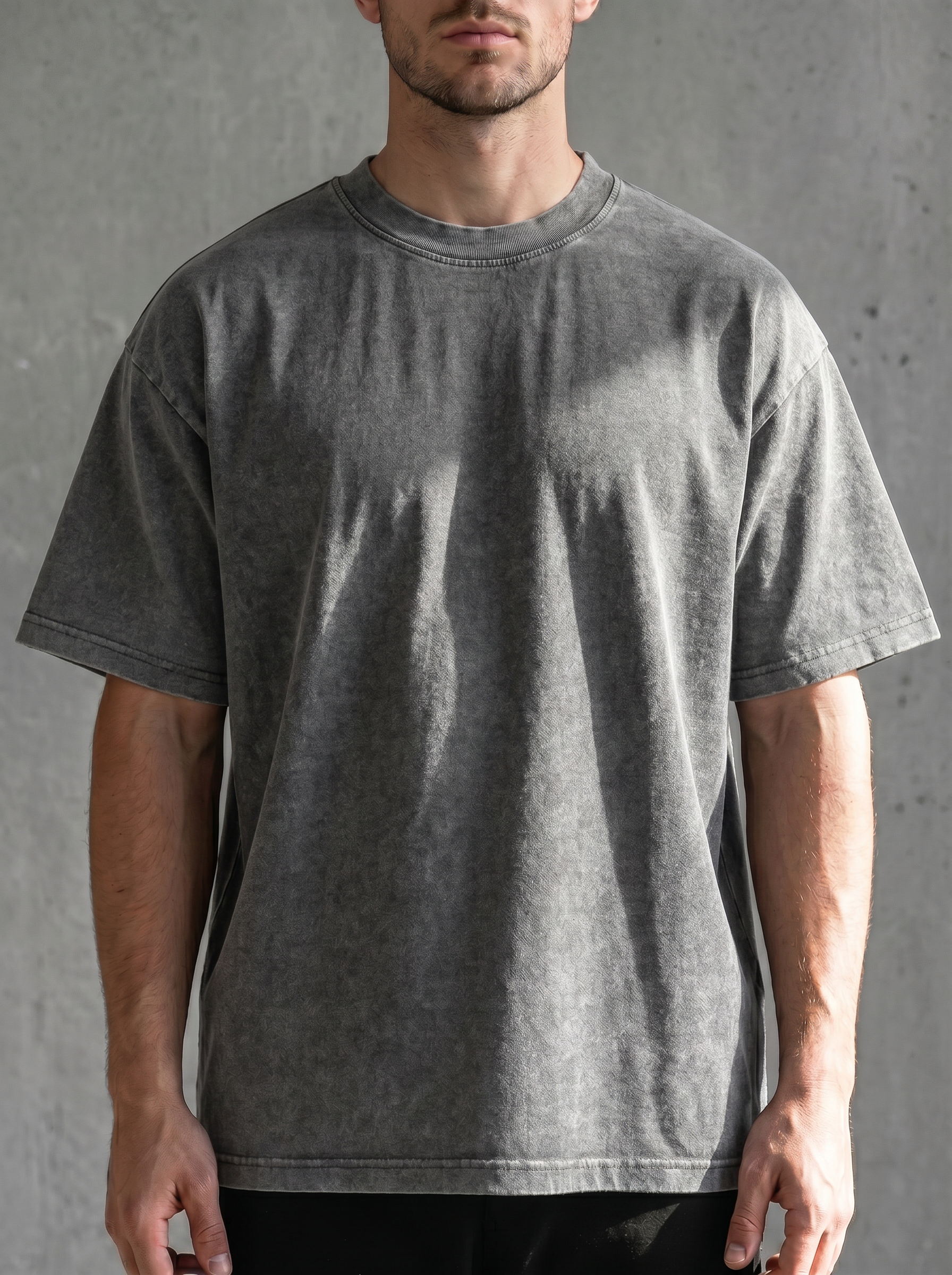 The "Vanguard" Heavyweight Tee | Vintage Acid-Wash