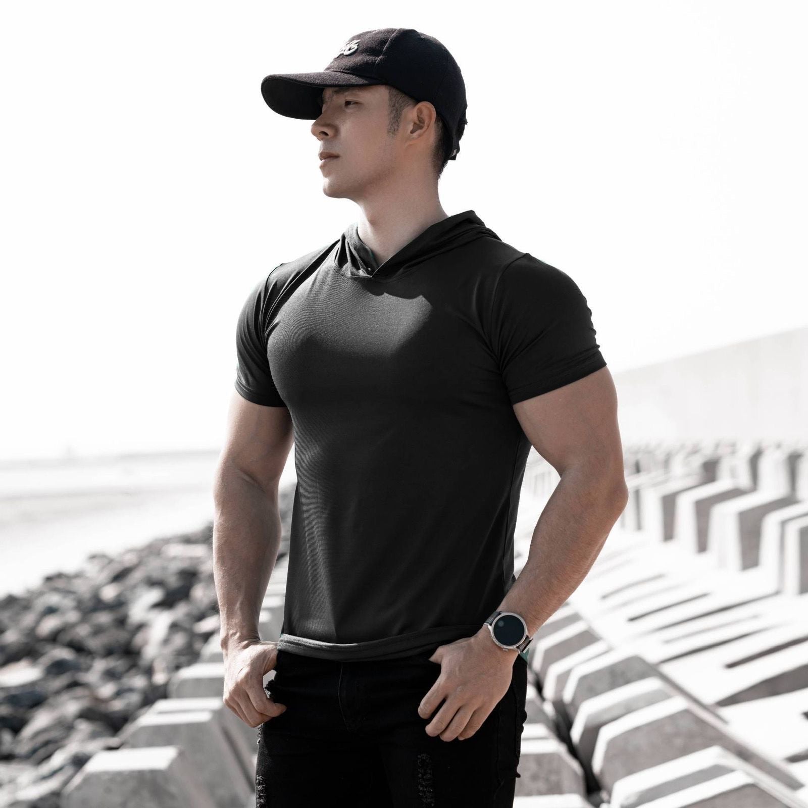 Men's Hooded T-Shirt