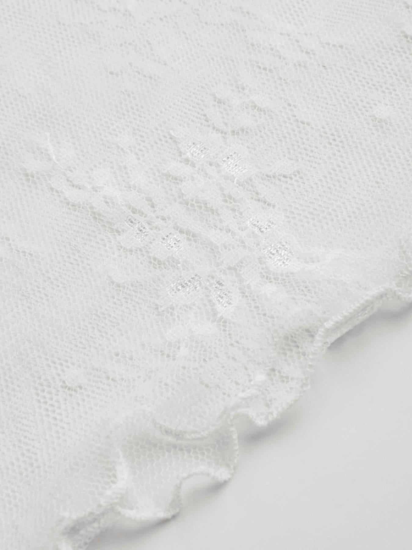 Lace long-sleeved slim V-neck jumpsuit