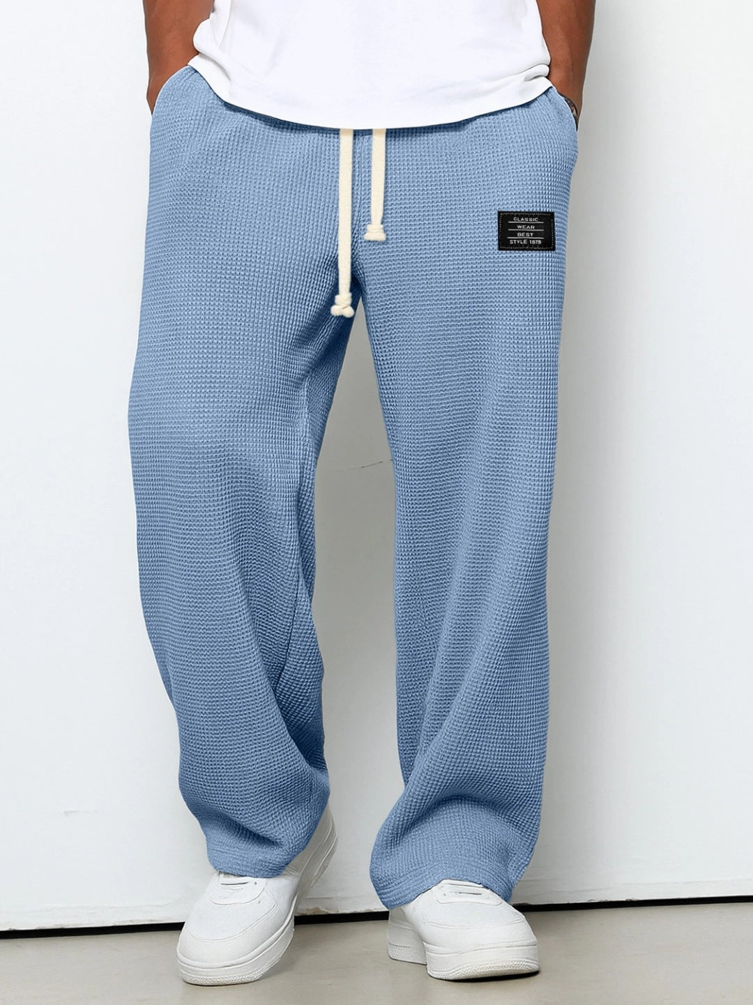 New Drawstring Elastic Casual Pants