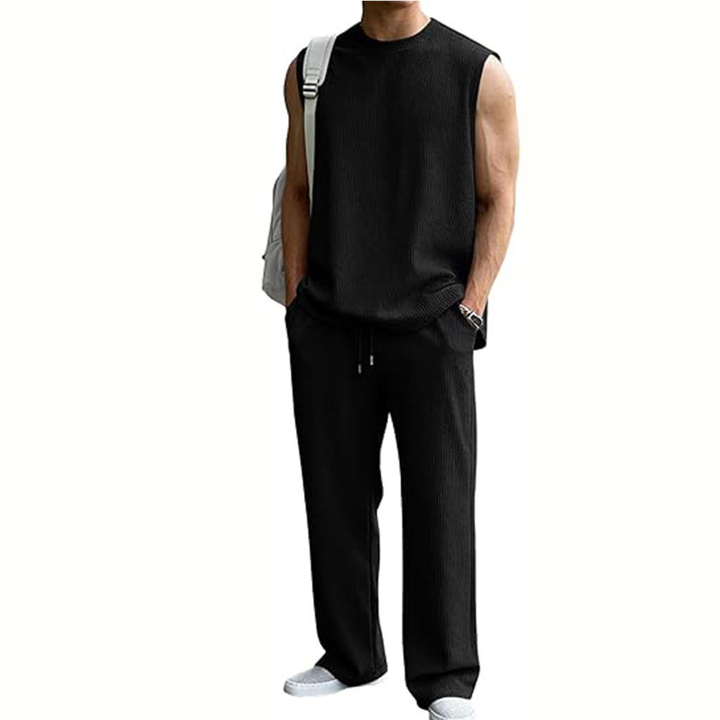 Casual sports jacquard suit