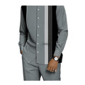 KZZ regular casual long sleeved and pocket casual pants