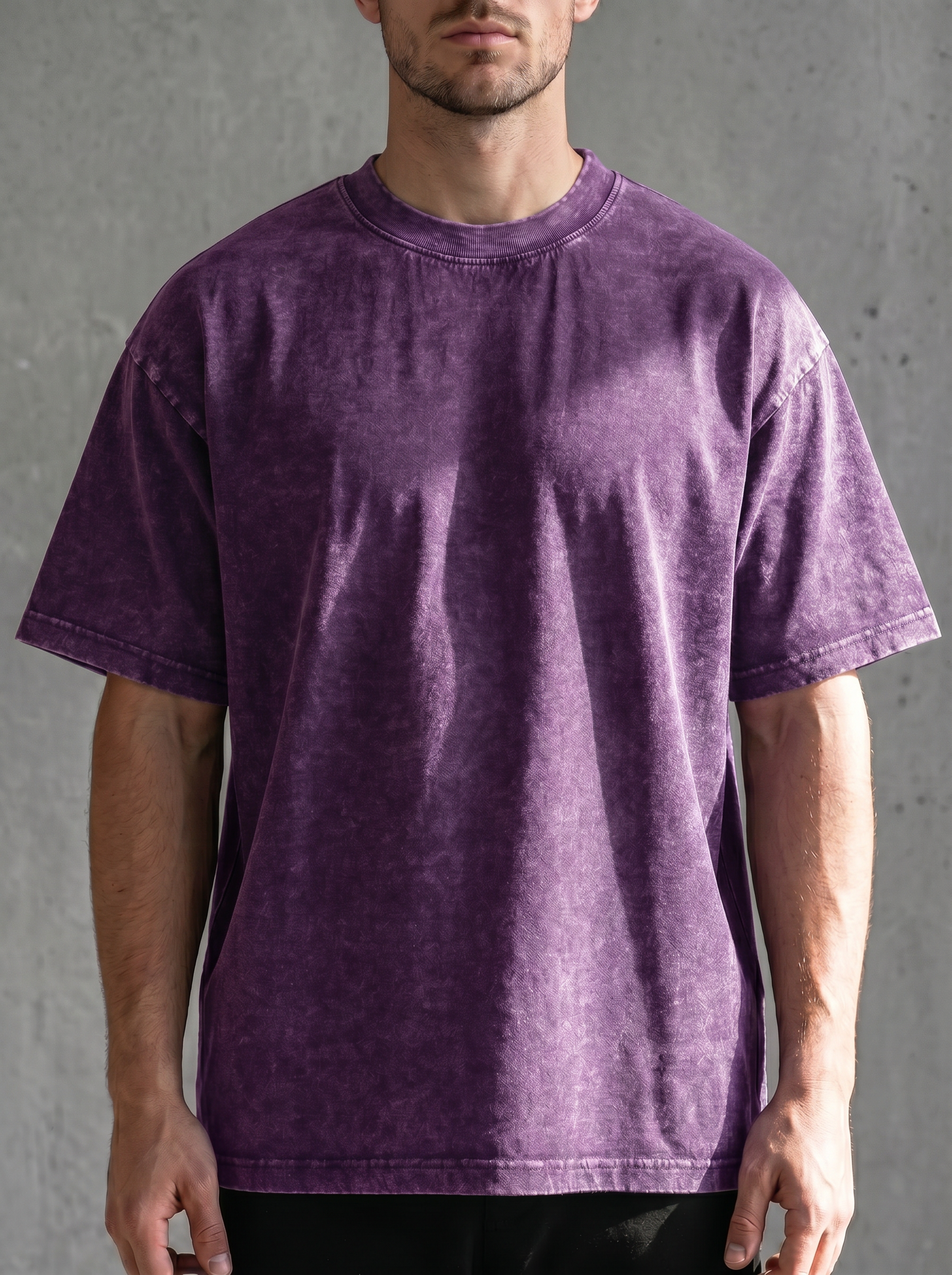 The "Vanguard" Heavyweight Tee | Vintage Acid-Wash