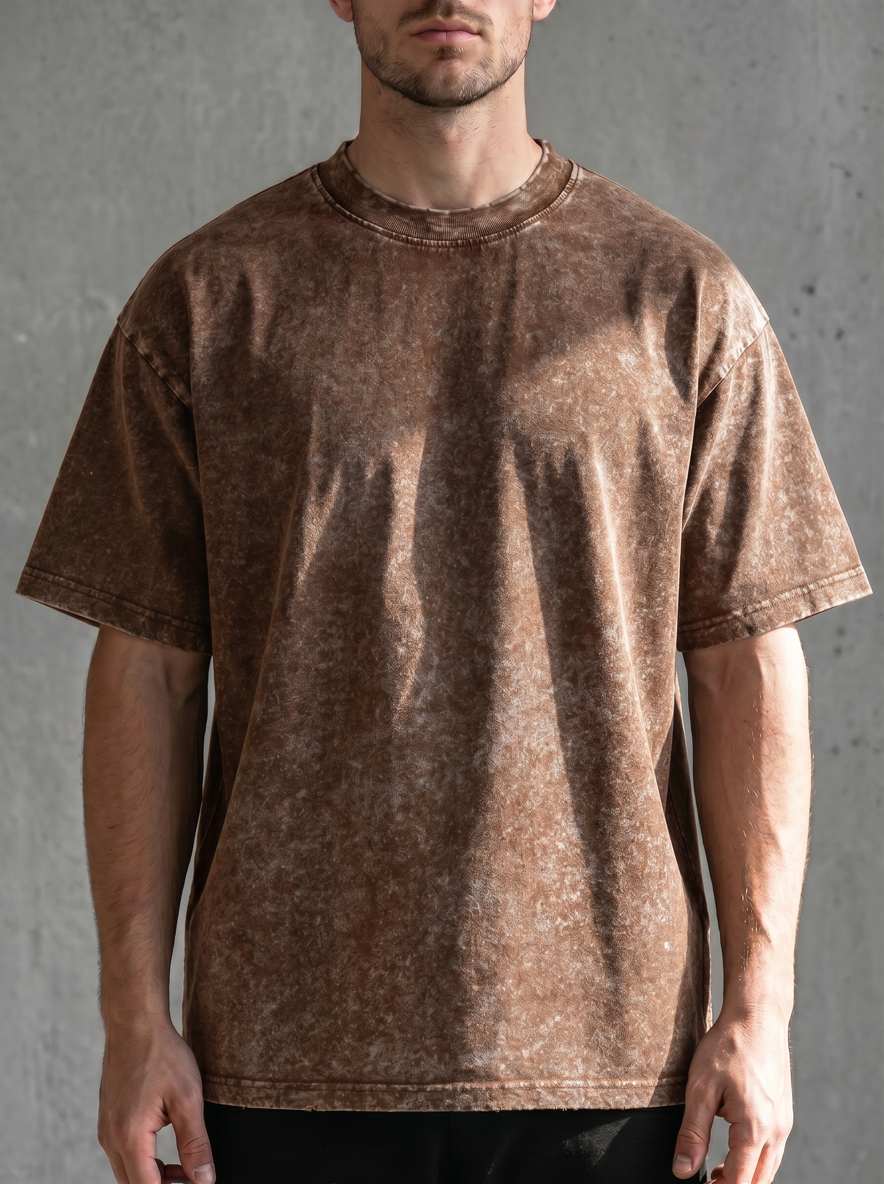 The "Vanguard" Heavyweight Tee | Vintage Acid-Wash