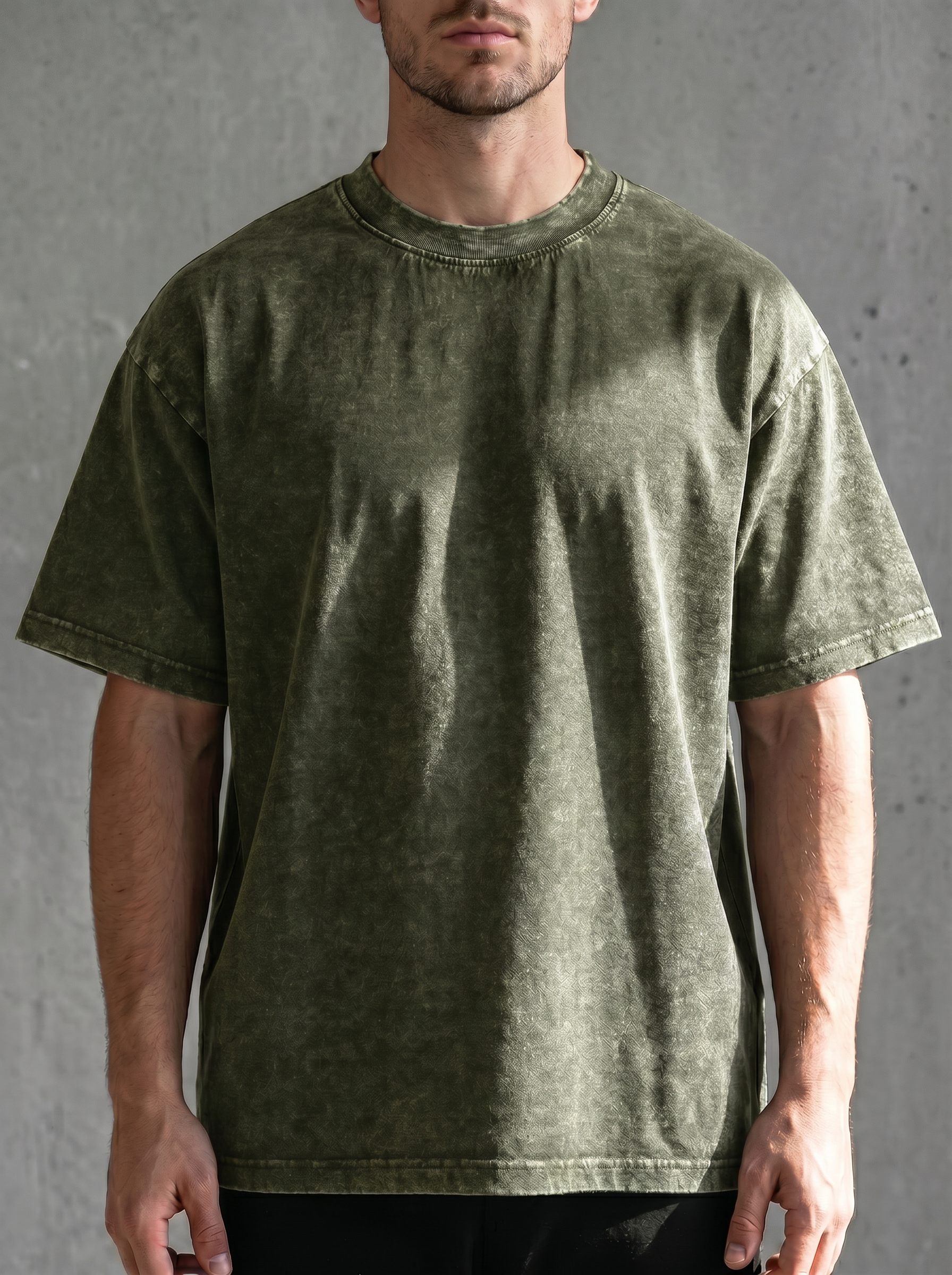 The "Vanguard" Heavyweight Tee | Vintage Acid-Wash