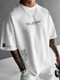 Men's Urban Style Loose Fit Short Sleeve Shirt
