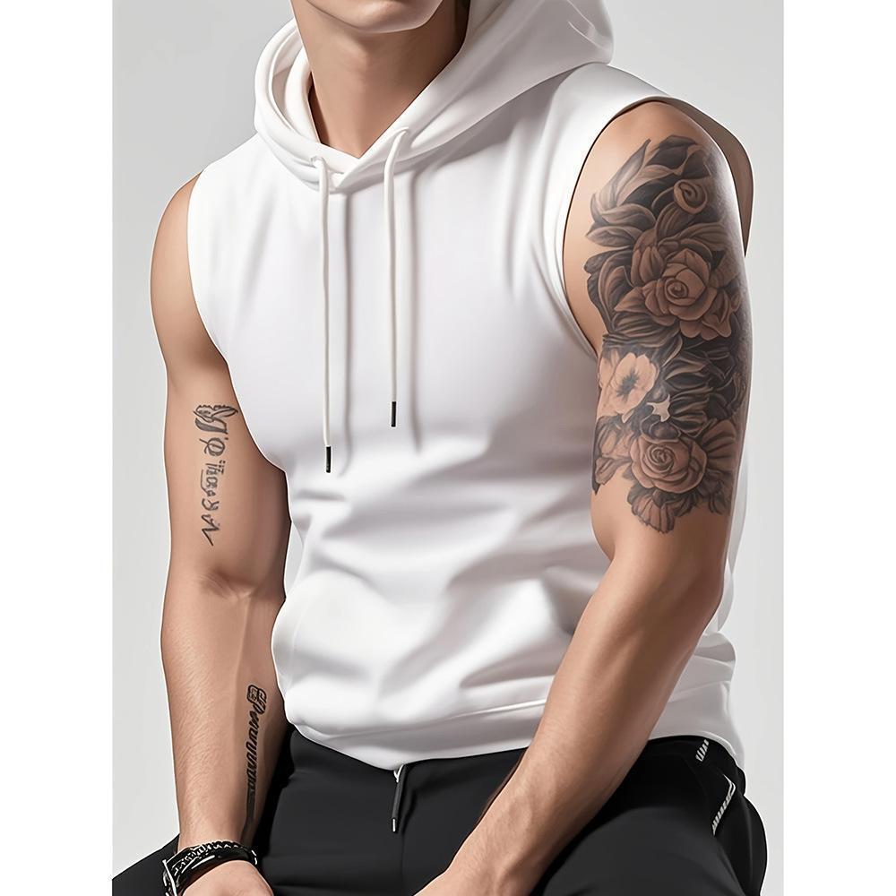 Summer quick-drying outdoor hooded vest