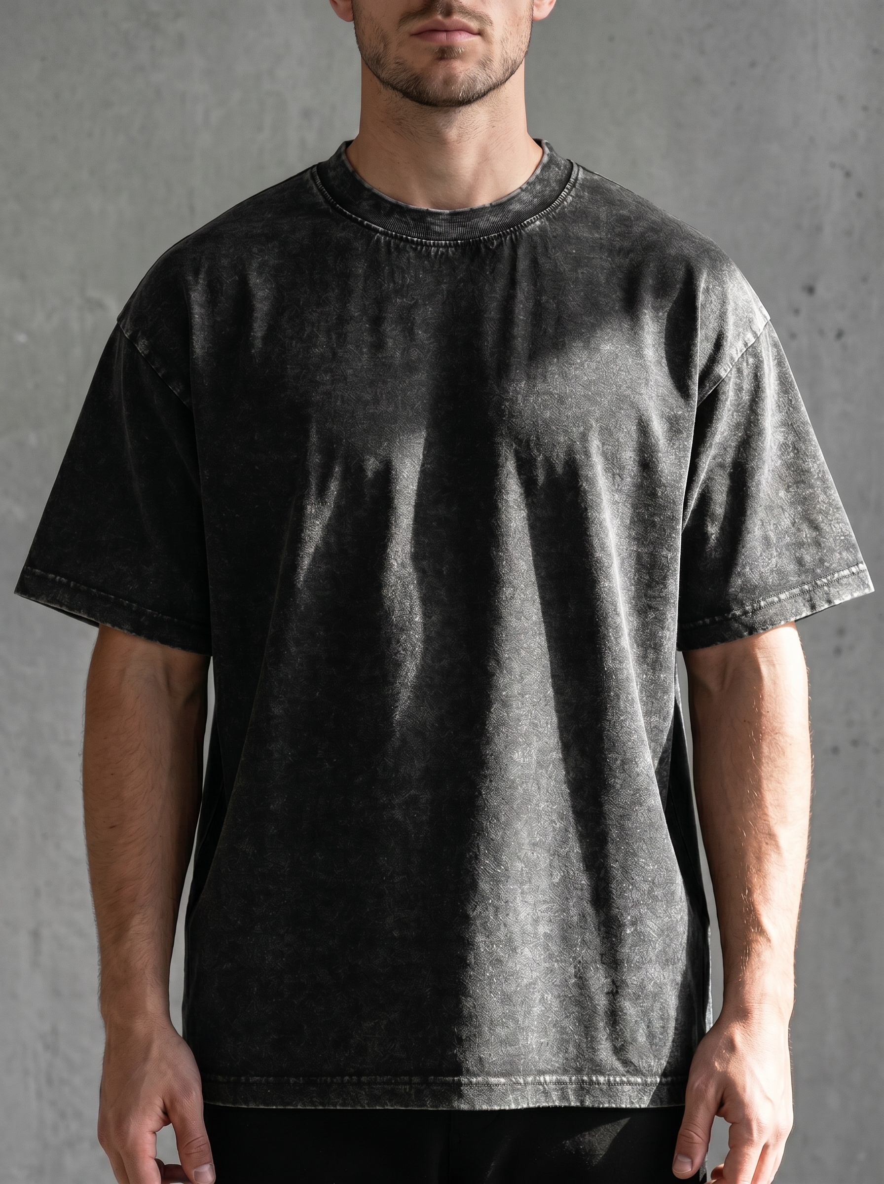 The "Vanguard" Heavyweight Tee | Vintage Acid-Wash